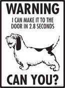 Basset Griffon Make It To Fence or Door Signs (9" x 12")-3