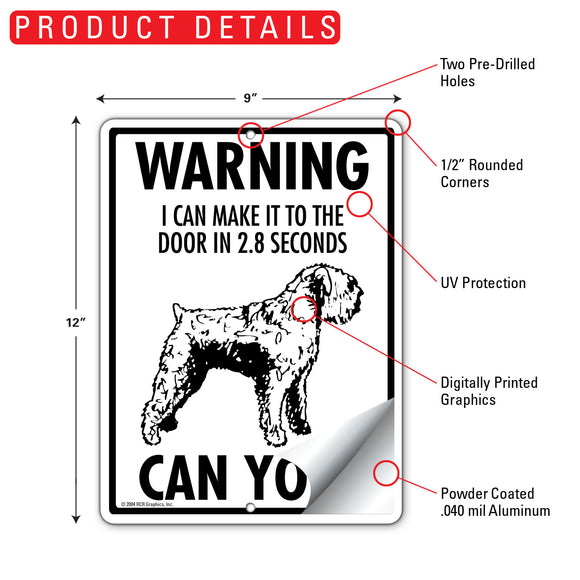 Bouvier des Flandres! Make It To Fence or Door Signs (9" x 12")