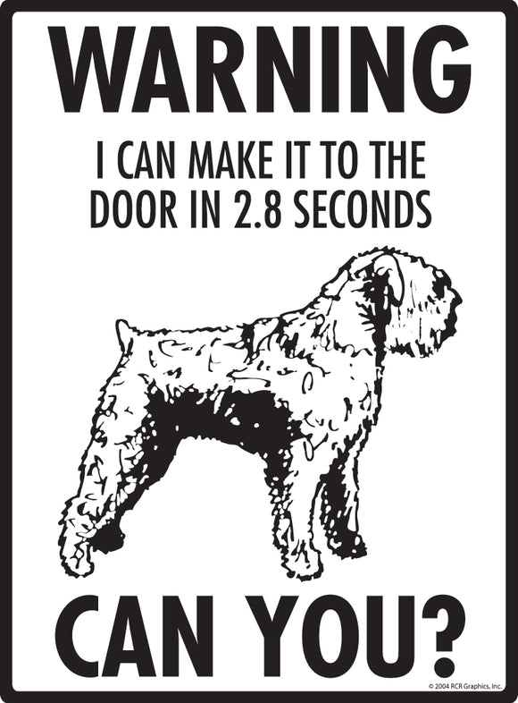 Bouvier des Flandres! Make It To Fence or Door Signs (9" x 12")
