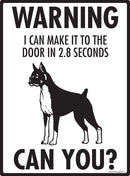 Boxer! Make It To Fence or Door Signs (9" x 12")-2