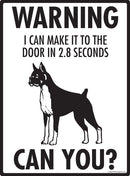 Boxer Make It To Fence or Door Signs (9" x 12")-3