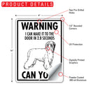Briard! Make It To Fence or Door Signs (9" x 12")-5