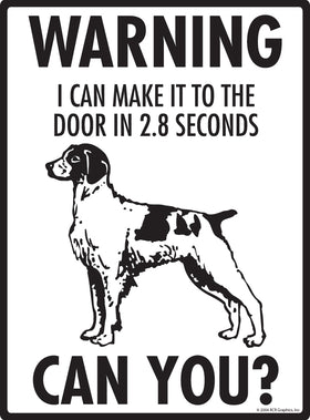 Brittany! Make It To Fence or Door Signs (9" x 12") - 0