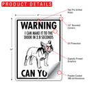 French Bulldog (Frenchie)! Make It To Fence or Door Signs (9" x 12")-5
