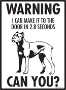 Cane Corso Make It To Fence or Door Signs (9" x 12")-3