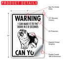 Chow! Make It To Fence or Door Signs (9" x 12")-5