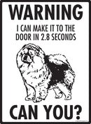 Chow! Make It To Fence or Door Signs (9" x 12")-2