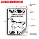 English Setter! Make It To Fence or Door Signs (9" x 12")-5