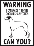 Greyhound! Make It To Fence or Door Signs (9" x 12")-2