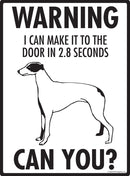 Greyhound Make It To Fence or Door Signs (9" x 12")-3