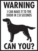 Irish Setter! Make It To Fence or Door Signs (9" x 12")-2