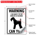Kerry Blue Terrier! Make It To Fence or Door Signs (9" x 12")-5