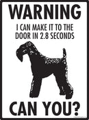 Kerry Blue Terrier! Make It To Fence or Door Signs (9" x 12")-2