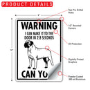 Mastiff! Make It To Fence or Door Signs (9" x 12")-5
