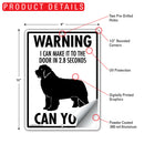 Newfoundland! Make It To Fence or Door Signs (9" x 12")-5