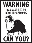 Old English Sheepdog! Make It To Fence or Door Signs (9" x 12")-2