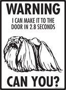 Pekingese Make It To Fence or Door Signs (9" x 12")-3