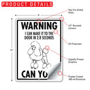 Poodle! Make It To Fence or Door Signs (9" x 12")-5