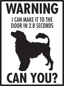 Portuguese Water Dog! Make It To Fence or Door Signs (9" x 12")-2