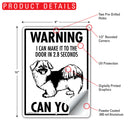 Tibetan Spaniel! Make It To Fence or Door Signs (9" x 12")-5