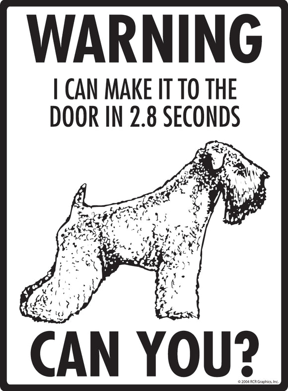 Wheaten Terrier! Make It To Fence or Door Signs (9" x 12")