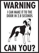 American Bulldog Make It To Fence or Door Signs (9" x 12")-3