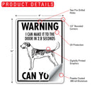 American Foxhound! Make It To Fence or Door Signs (9" x 12")-5
