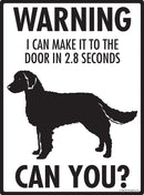 American Water Spaniel Make It To Fence or Door Signs (9" x 12")-3