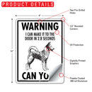Canaan Dog! Make It To Fence or Door Signs (9" x 12")-5