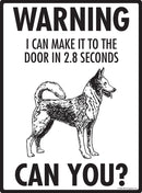 Canaan Dog! Make It To Fence or Door Signs (9" x 12")-2