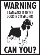 English Springer Spaniel! Make It To Fence or Door Signs (9" x 12")-2