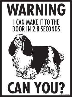 English Toy Spaniel! Make It To Fence or Door Signs (9" x 12") - 0