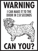 Glen of Imaal Terrier! Make It To Fence or Door Signs (9" x 12")-2
