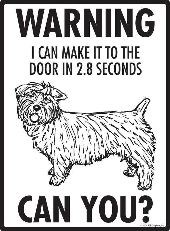 Glen of Imaal Terrier! Make It To Fence or Door Signs (9" x 12")