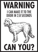 Goldendoodle! Make It To Fence or Door Signs (9" x 12")-2
