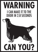 Gordon Setter! Make It To Fence or Door Signs (9" x 12")-2