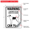 Harrier! Make It To Fence or Door Signs (9" x 12")-5
