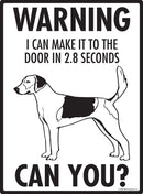 Harrier! Make It To Fence or Door Signs (9" x 12")-2