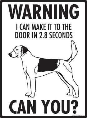 Harrier! Make It To Fence or Door Signs (9" x 12") - 0