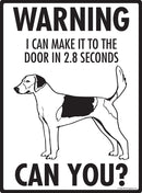 Harrier Make It To Fence or Door Signs (9" x 12")-3