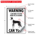 Ibizan Hound! Make It To Fence or Door Signs (9" x 12")-5