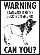 Leonberger! Make It To Fence or Door Signs (9" x 12")-2