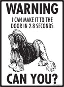 Lowchen Make It To Fence or Door Signs (9" x 12")-3