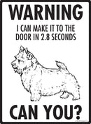 Norwich Terrier! Make It To Fence or Door Signs (9" x 12")-2