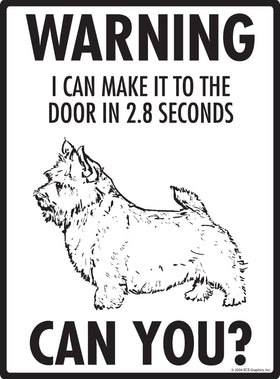 Norwich Terrier! Make It To Fence or Door Signs (9" x 12") - 0