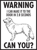Nova Scotia Duck Retriever Tolling! Make It To Fence or Door Signs or Sticker-2