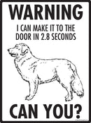 Nova Scotia Duck Retriever Tolling Make It To Fence or Door Signs or Sticker-3