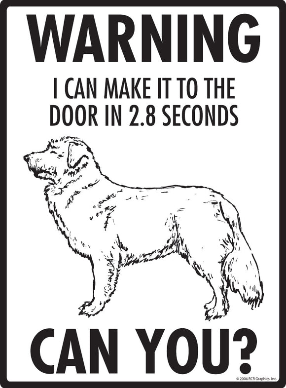 Nova Scotia Duck Retriever Tolling Make It To Fence or Door Signs or Sticker