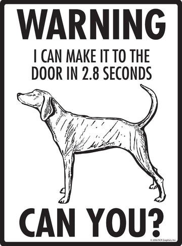 Plott! Make It To Fence or Door Aluminum Sign - 9x12 Inch, Weatherproof Yard - 0