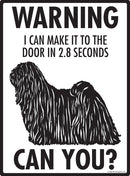 Puli Make It To Fence or Door Signs (9" x 12")-3